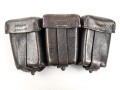 Patronentasche zum K98 Wehrmacht ( für 6 Ladestreifen) Getragenes Stück