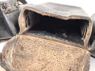 Patronentasche zum K98 Wehrmacht ( für 6 Ladestreifen) Getragenes Stück