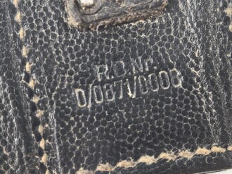 Patronentasche zum K98 Wehrmacht ( für 6 Ladestreifen) Getragenes Stück mit Reichsbetriebsnummer