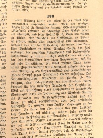 "Nachrichten des Oberkommandos der Wahrmacht"...