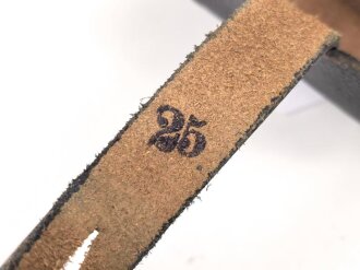 Patronentasche zum K98 Wehrmacht ( für 6 Ladestreifen) Getragenes Stück mit Reichsbetriebsnummer