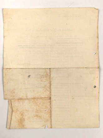 Der Militärattache Rom "Merkblatt für den...