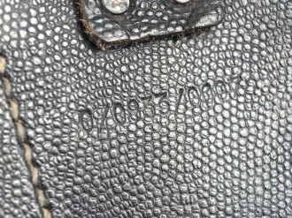 Patronentasche zum K98 Wehrmacht ( für 6 Ladestreifen) Getragenes Stück mit Reichsbetriebsnummer