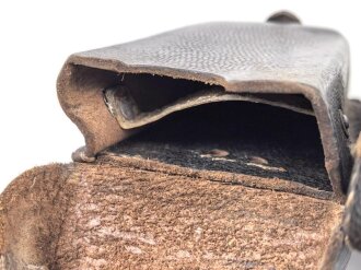 Patronentasche zum K98 Wehrmacht ( für 6 Ladestreifen) Getragenes Stück