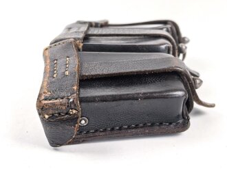 Patronentasche zum K98 Wehrmacht ( für 6 Ladestreifen) Getragenes Stück