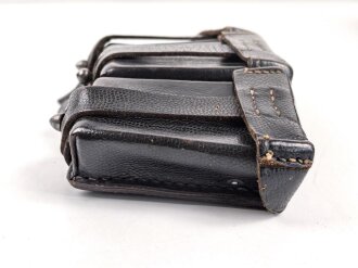 Patronentasche zum K98 Wehrmacht ( für 6 Ladestreifen) Getragenes Stück