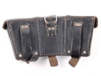 Patronentasche zum K98 Wehrmacht ( für 6 Ladestreifen) Getragenes Stück