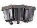 Patronentasche zum K98 Wehrmacht ( für 6 Ladestreifen) Getragenes Stück