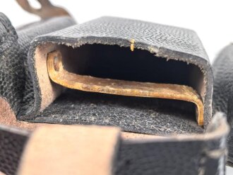 Patronentasche zum K98 Wehrmacht ( für 6 Ladestreifen) Leicht getragenes Stück, datiert 1940