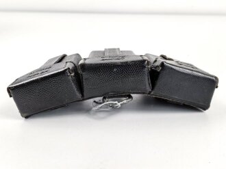 Patronentasche zum K98 Wehrmacht ( für 6 Ladestreifen) Leicht getragenes Stück, datiert 1940