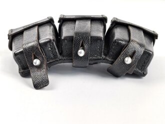 Patronentasche zum K98 Wehrmacht ( für 6 Ladestreifen) Leicht getragenes Stück, datiert 1940