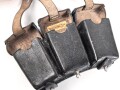 Patronentasche zum K98 Wehrmacht ( für 6 Ladestreifen) Leicht getragenes Stück, datiert 1940