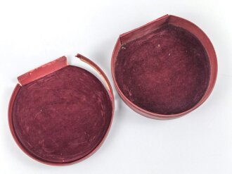 Schachtel für eine Feldbinde des Heeres. Defektes Stück