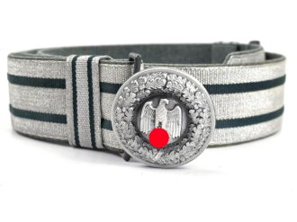 Heer, Paradefeldbinde für Offiziere, guter Zustand, Gesamtlänge 105cm