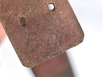 Koppelriemen III.Reich, Gesamtlänge 102cm. Leichtmetallgegenhalt, so für Rot Kreuz und Polizei verausgabt.