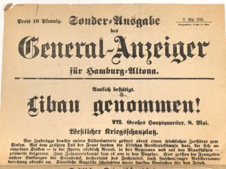 "Sonder-Ausgabe des General-Anzeiger für...