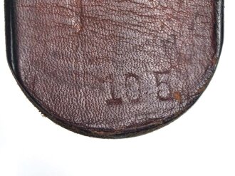 Koppelriemen für Mannschaften des Heeres, Getragenes Stück, datiert 1940, Gesamtlänge 108cmcm