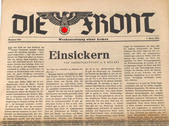"Die Front - Wochenzeitung einer Armee -...