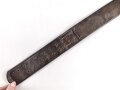 Koppelriemen für Mannschaften des Heeres, Getragenes Stück, datiert 1942, Gesamtlänge 93cm