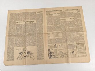 "Das Reich, Deutsche Wochenzeitung - Kein Opfer ist zuviel" 15. April 1945