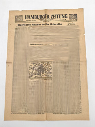 "Hamburger Zeitung - Wachsame Abwehr an der...