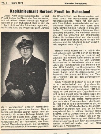 "Memeler Dampfboot - Der Führer holt das Memelland heim" 23. März 1939