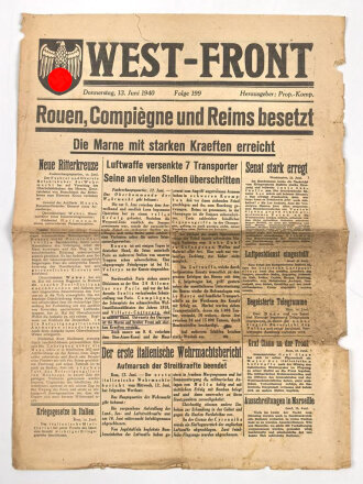 "West-Front - Rouen, Compiegne und Reims...