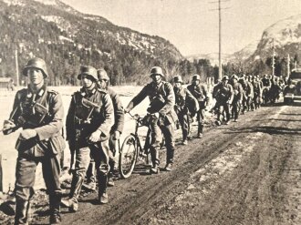 "Kampf um Norwegen - Ein Erinnerungsblatt an den Feldzug 1940" 46 Seiten, DIN A3