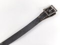 Bauchgurt für den Rucksack für Gebirgstruppen der Wehrmacht, getragenes Stück, Gesamtlänge 129cm