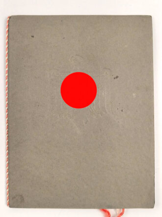 Nationalsozialistischer Reichsbund für Leibesübungen, Anerkennungsurkunde für denTag der Leichtathleten in Nordhorn am 18. September 1938