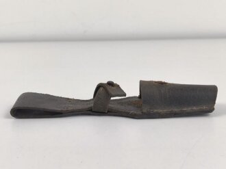 Koppelschuh zum Seitengewehr M84/98 zum k98 der Wehrmacht. Getragenes Stück