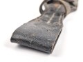 Koppelschuh zum Seitengewehr M84/98 zum k98 der Wehrmacht. Getragenes Stück