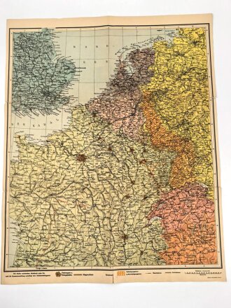 "Die Westfront mit Westwall und Maginotlinie"...