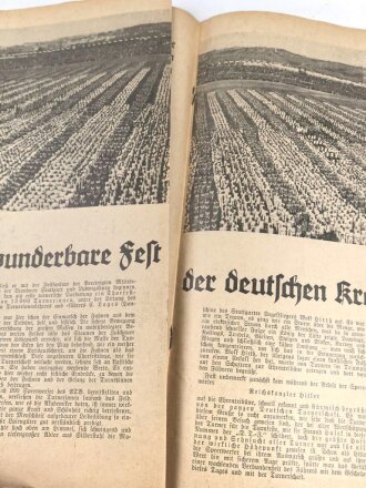 "Blätter der Erinnerung an das 151. Deutsche Turnfest Stuttgart 1933" 64 Seiten, gebraucht, DIN A4