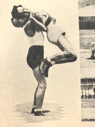 "Blätter der Erinnerung an das 151. Deutsche Turnfest Stuttgart 1933" 64 Seiten, gebraucht, DIN A4