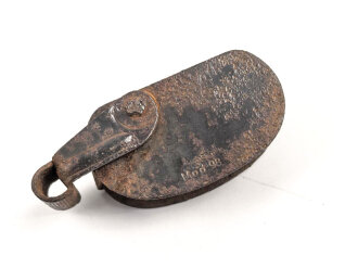 Winterabzug für k98 der Wehrmacht, grob gereinigter Bodenfund, beweglich