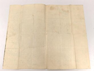 Karte "Truppenübungsplatz Münsingen" Maße: 48 x 38 cm