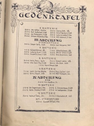 "Unser Regiment - Nachrichten November 1942" Das Schlachtfest von Wekschino, sept 42, DIN A4