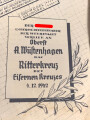 "Unser Regiment - Nachrichten November 1942" Dezembernacht in den Ruinen von Rshew, DIN A4