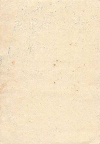 Verleihungsurkunde für die Medaille Winterschlacht im Osten 1941/42 an einen Obergefreiten, ausgestellt am 9.3.1944 bei Gebirgs Nachrichten Ersatz Abteilung 18