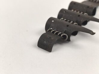 Einführstück für 50 Schuss Gurt MG34/42 der Wehrmacht. Hersteller dwc40