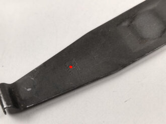 Einführstück für 50 Schuss Gurt MG34/42 der Wehrmacht. Hersteller dwc41