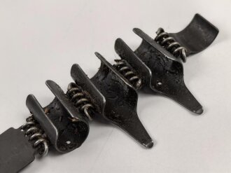 Einführstück für 50 Schuss Gurt MG34/42 der Wehrmacht. Hersteller dwc41