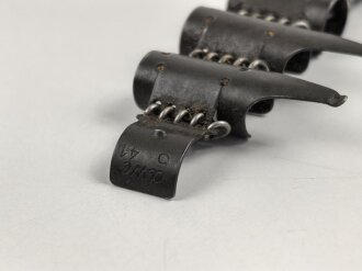 Einführstück für 50 Schuss Gurt MG34/42 der Wehrmacht. Hersteller dwc41