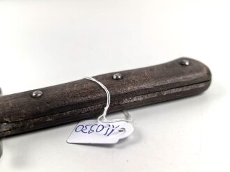 Luftwaffe, Kampfmesser, Stiefelmesser Wehrmacht. Klinge mit Luftwaffenabnahme. Scheide Originallack