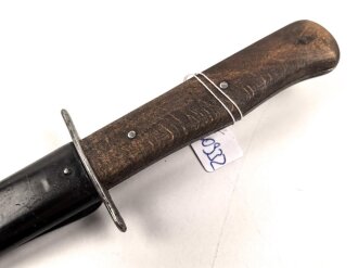 Luftwaffe, Kampfmesser, Stiefelmesser Wehrmacht. Klinge...