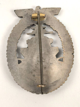 Flottenkriegsabzeichen, Hersteller f.o. für Friedrich Orth. Ungetragenes Stück