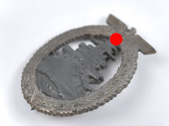 Flottenkriegsabzeichen, Hersteller f.o. für Friedrich Orth. Ungetragenes Stück