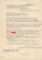 Stalingrad, Abschrift einer Mitteilung eines Gefallenen Gefreiten, DIN A5