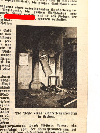 "Der braune Terror in Österreich" Herausgegeben von der Vaterländischen Front. 32 Seiten, DIN A5